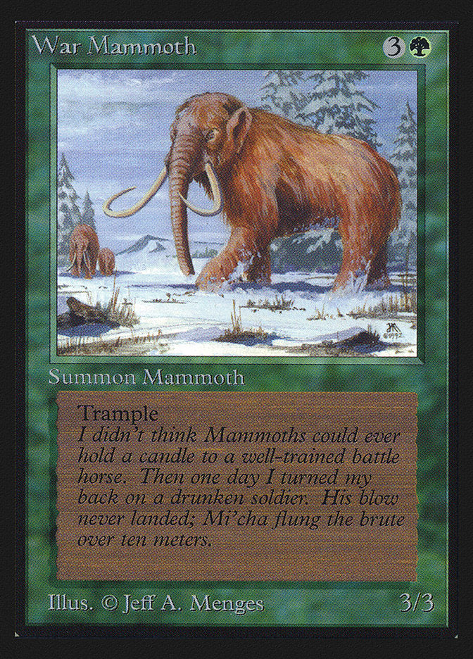 War Mammoth [International Collectors’ Edition] | Devastation Store