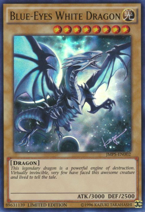 Blue-Eyes White Dragon [JMPS-EN002] Ultra Rare | Devastation Store