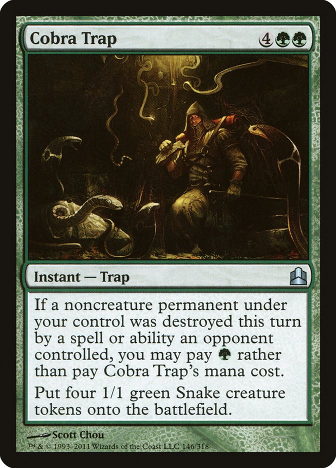 Cobra Trap [Commander 2011] - Devastation Store | Devastation Store