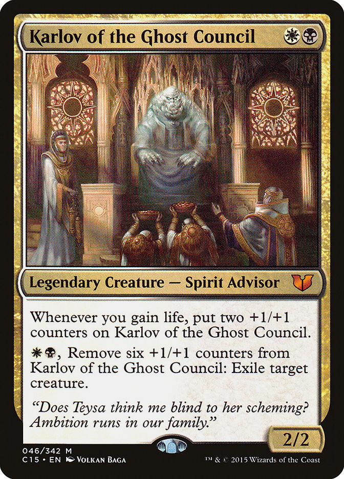 Karlov of the Ghost Council [Commander 2015] - Devastation Store | Devastation Store