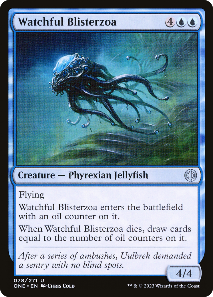 Watchful Blisterzoa [Phyrexia: All Will Be One] | Devastation Store