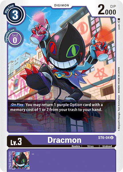 Dracmon [ST6-04] [Starter Deck: Venomous Violet] | Devastation Store