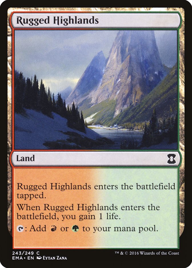 Rugged Highlands [Eternal Masters] - Devastation Store | Devastation Store