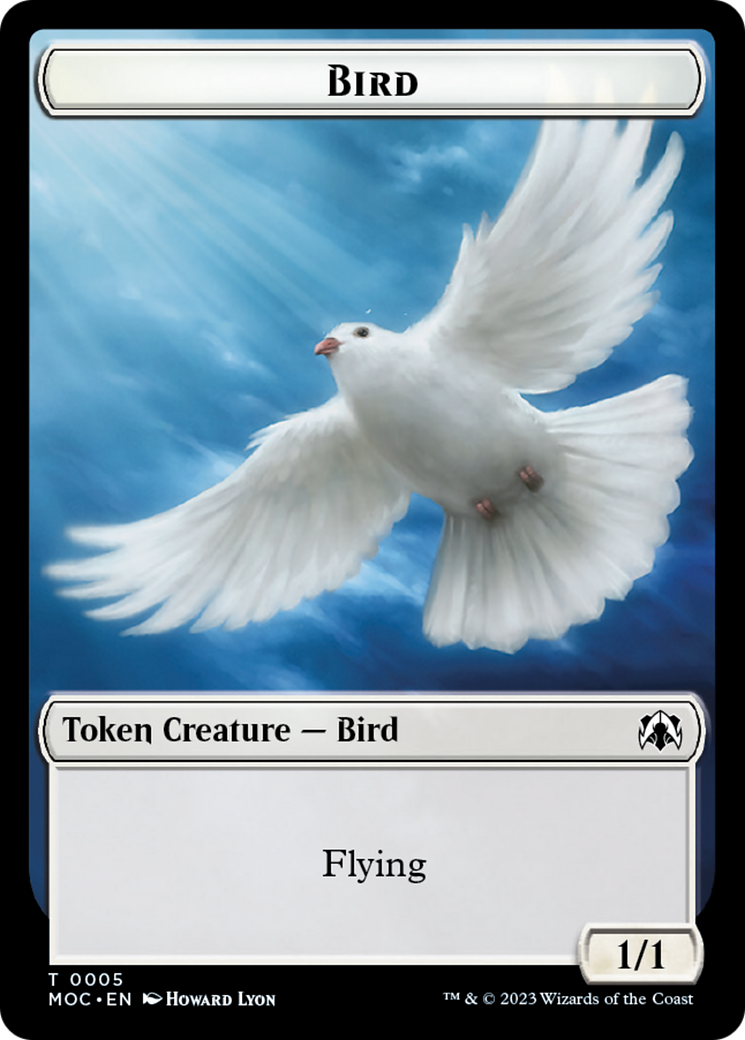 Bird // Kobolds of Kher Keep Double-Sided Token [March of the Machine Commander Tokens] | Devastation Store