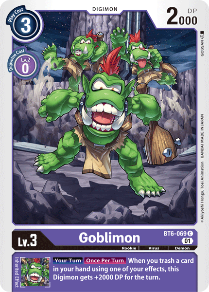 Goblimon [BT6-069] [Double Diamond] | Devastation Store