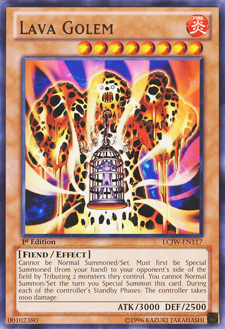 Lava Golem [LCJW-EN117] Rare | Devastation Store