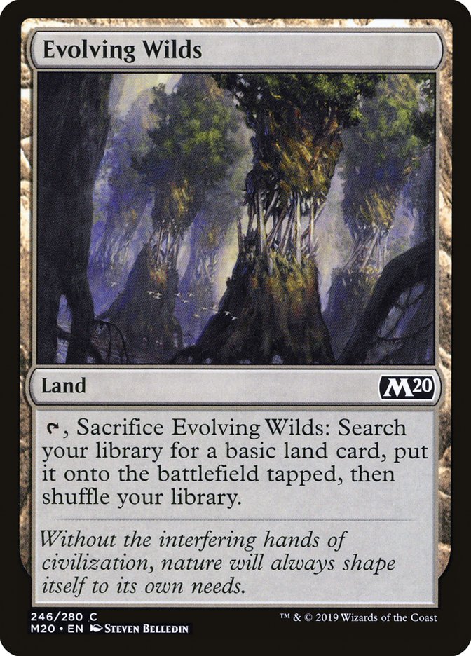 Evolving Wilds [Core Set 2020] | Devastation Store