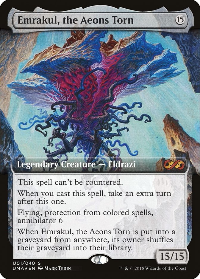 Emrakul, the Aeons Torn (Topper) [Ultimate Box Topper] | Devastation Store