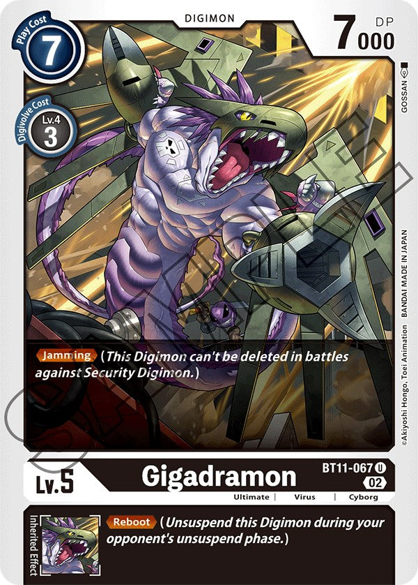 Gigadramon [BT11-067] [Dimensional Phase] | Devastation Store