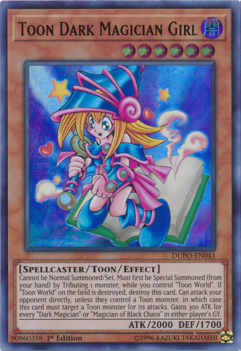 Toon Dark Magician Girl [DUPO-EN041] Ultra Rare | Devastation Store