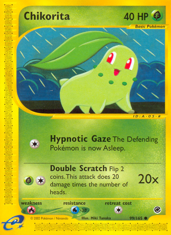 Chikorita (99/165) [Expedition: Base Set] | Devastation Store