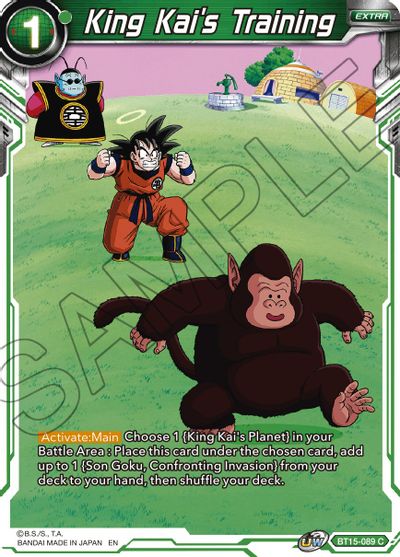 King Kai's Training [BT15-089] | Devastation Store