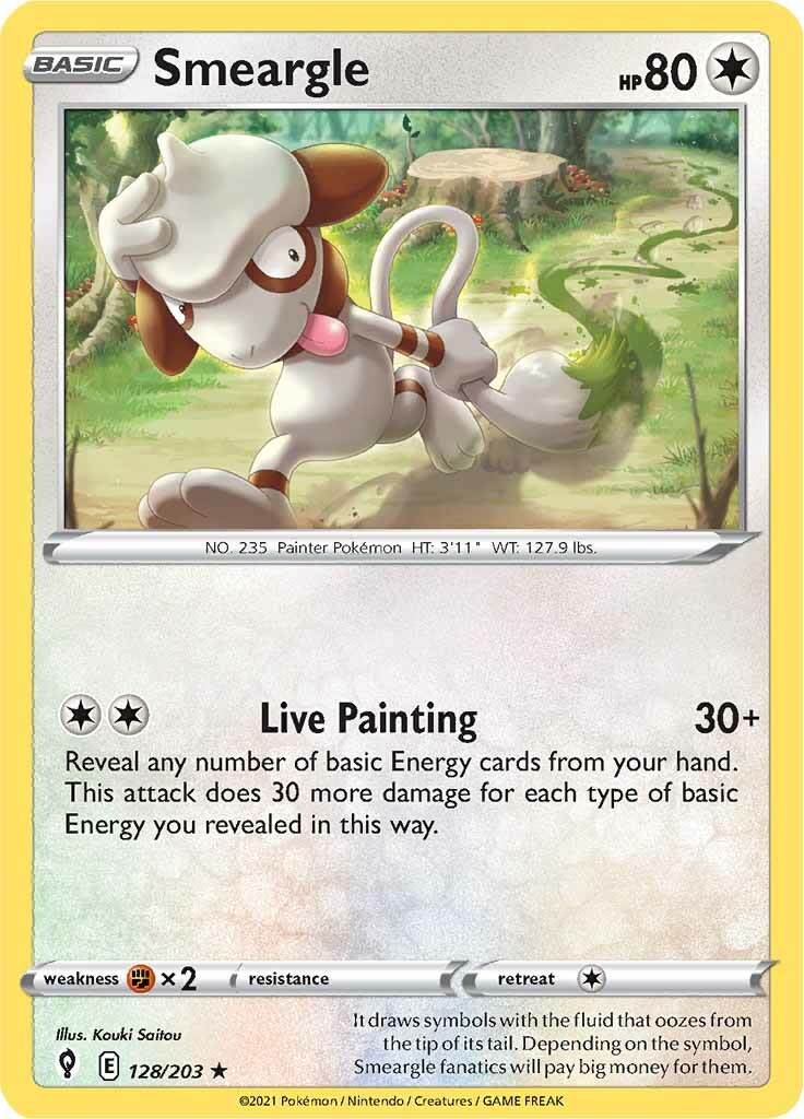 Smeargle (128/203) [Sword & Shield: Evolving Skies] | Devastation Store