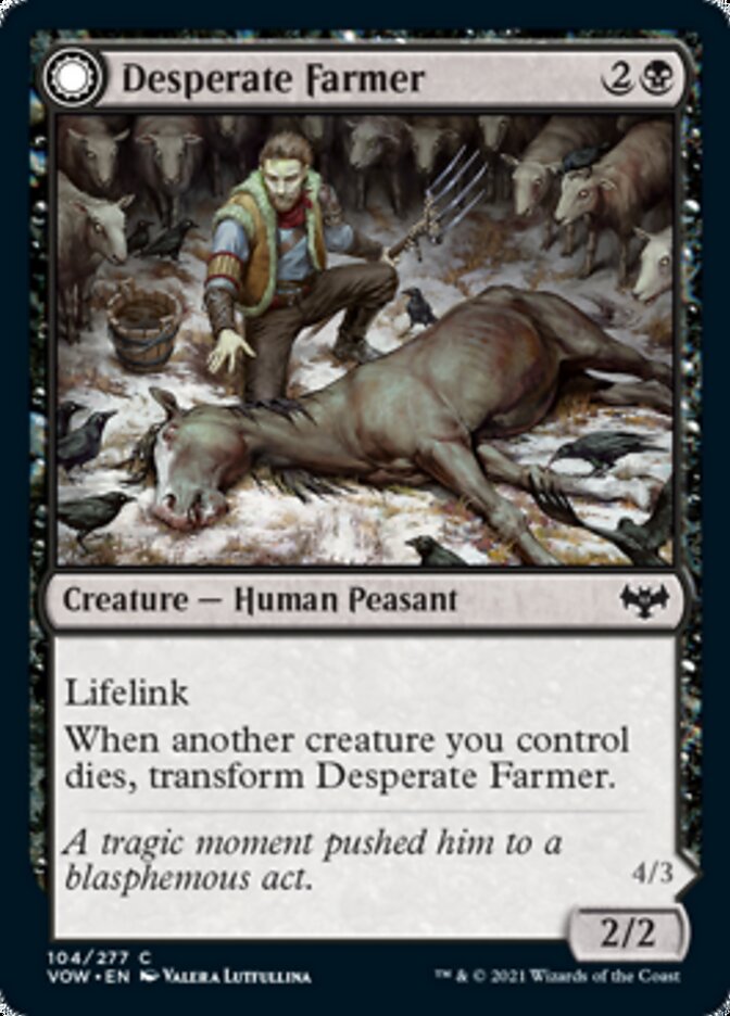 Desperate Farmer // Depraved Harvester [Innistrad: Crimson Vow] | Devastation Store