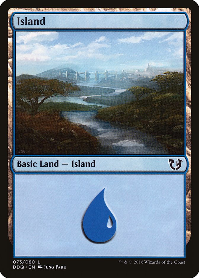 Island (73) [Duel Decks: Blessed vs. Cursed] | Devastation Store