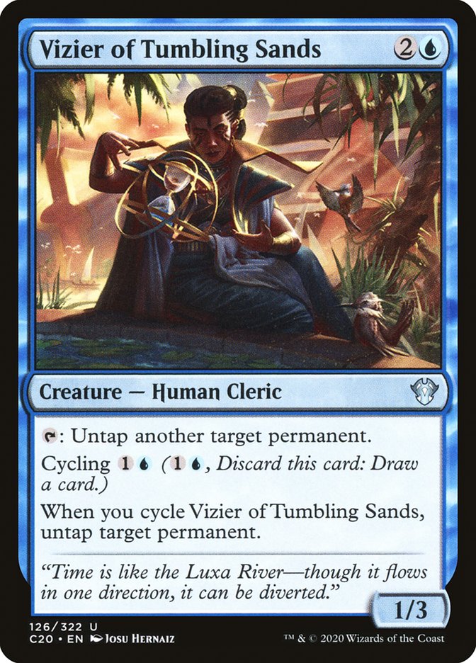 Vizier of Tumbling Sands [Commander 2020] | Devastation Store