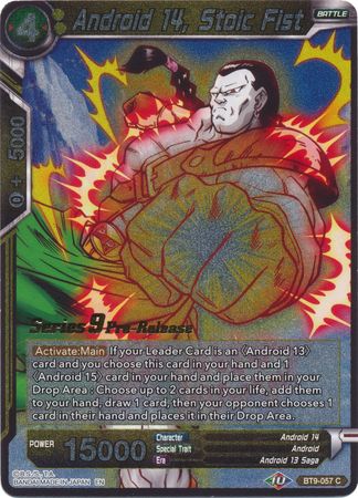 Android 14, Stoic Fist [BT9-057] | Devastation Store