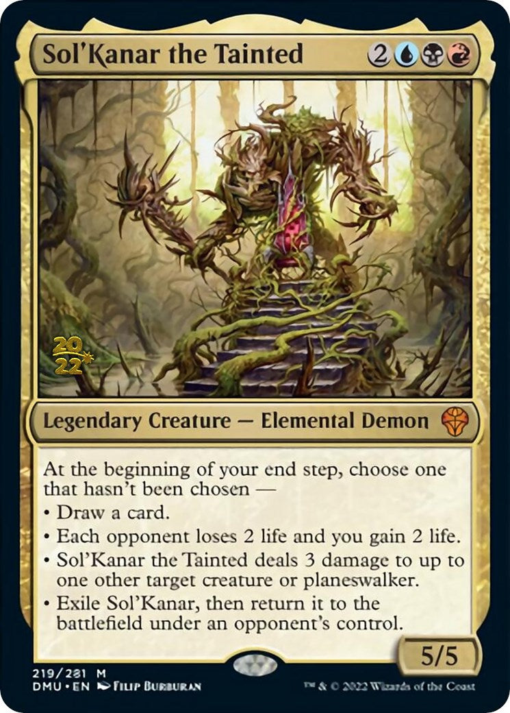 Sol'Kanar the Tainted [Dominaria United Prerelease Promos] | Devastation Store