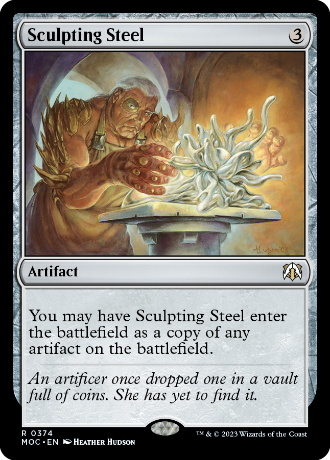 Sculpting Steel [March of the Machine Commander] | Devastation Store