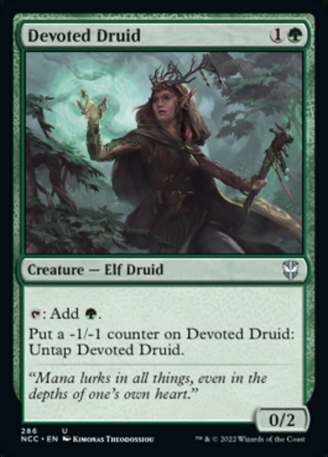 Devoted Druid [Streets of New Capenna Commander] | Devastation Store