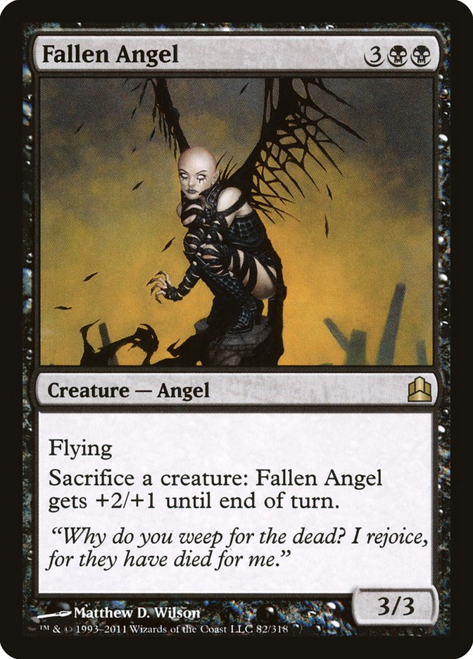 Fallen Angel [Commander 2011] - Devastation Store | Devastation Store