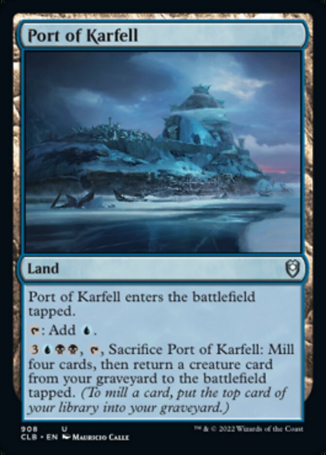 Port of Karfell [Commander Legends: Battle for Baldur's Gate] | Devastation Store