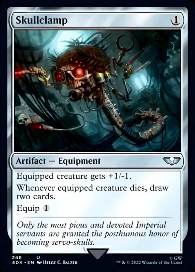 Skullclamp (Surge Foil) [Universes Beyond: Warhammer 40,000] | Devastation Store