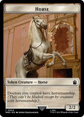 Horse // Cyberman Double-Sided Token [Doctor Who Tokens] | Devastation Store