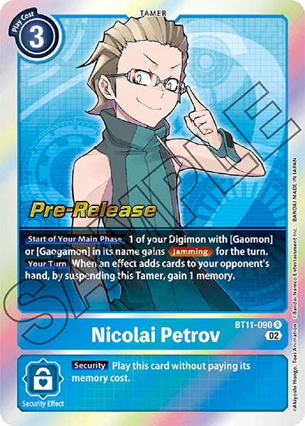 Nicolai Petrov [BT11-090] [Dimensional Phase Pre-Release Promos] | Devastation Store