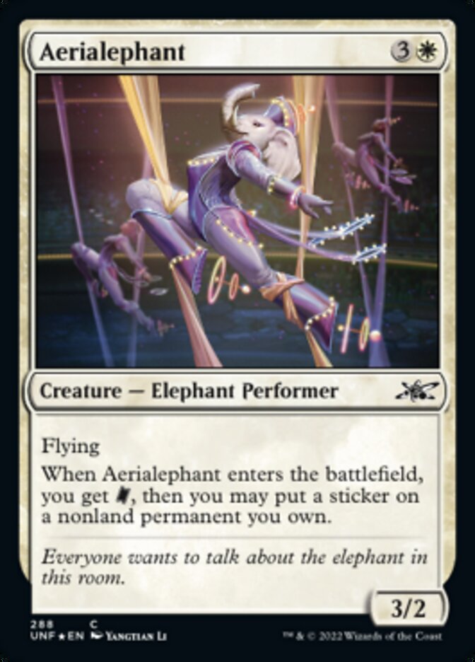 Aerialephant (Galaxy Foil) [Unfinity] | Devastation Store