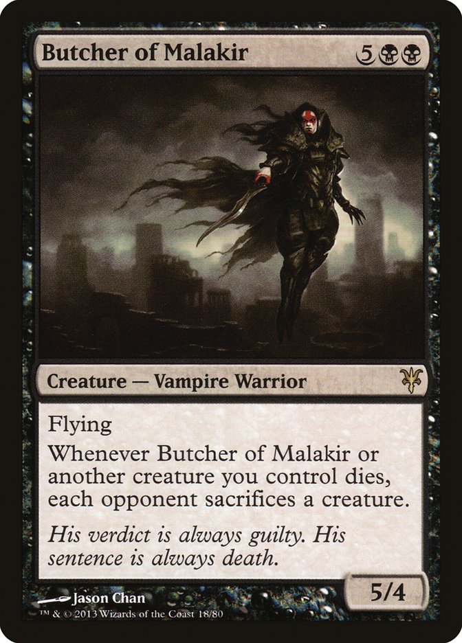 Butcher of Malakir [Duel Decks: Sorin vs. Tibalt] - Devastation Store | Devastation Store