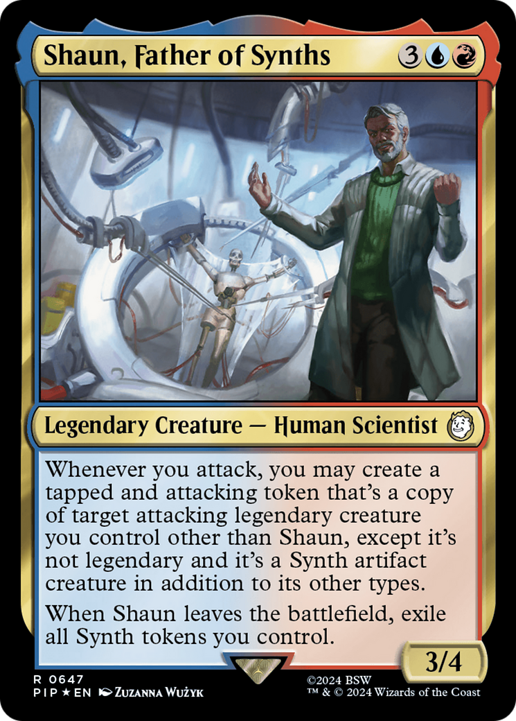Shaun, Father of Synths (Surge Foil) [Fallout] | Devastation Store