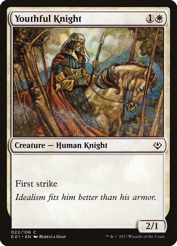 Youthful Knight [Archenemy: Nicol Bolas] | Devastation Store
