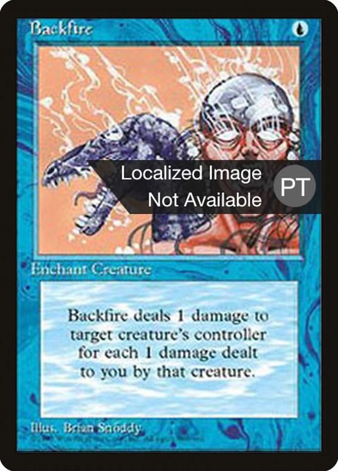 Backfire [Fourth Edition (Foreign Black Border)] | Devastation Store