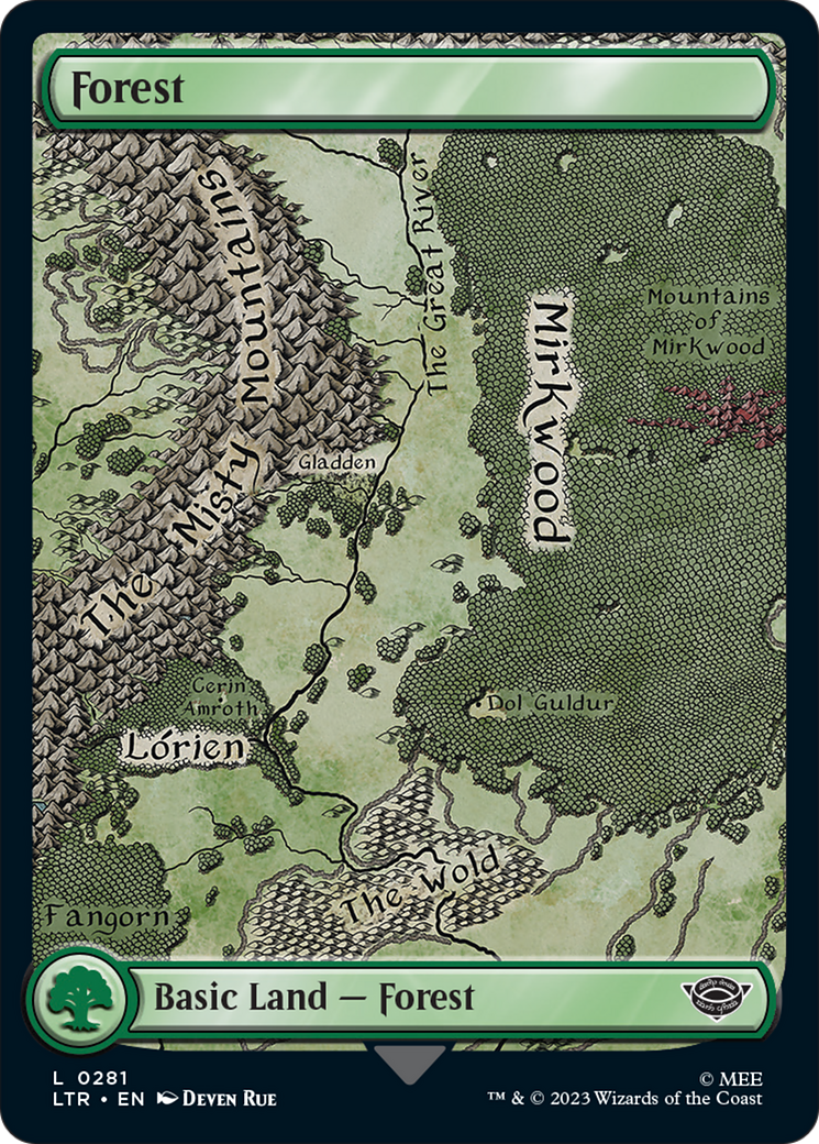 Forest (281) [The Lord of the Rings: Tales of Middle-Earth] | Devastation Store
