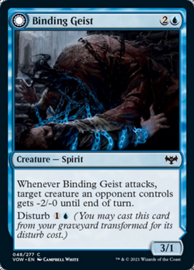 Binding Geist // Spectral Binding [Innistrad: Crimson Vow] | Devastation Store