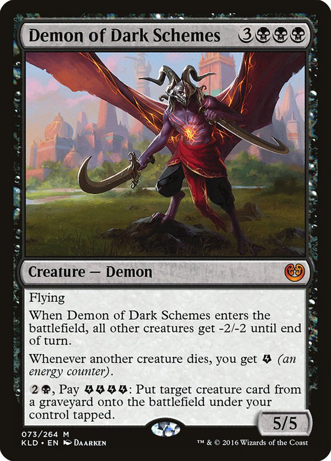 Demon of Dark Schemes [Kaladesh] | Devastation Store