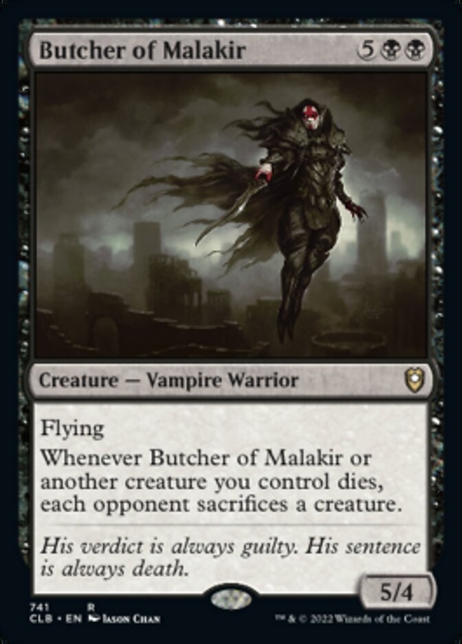 Butcher of Malakir [Commander Legends: Battle for Baldur's Gate] | Devastation Store