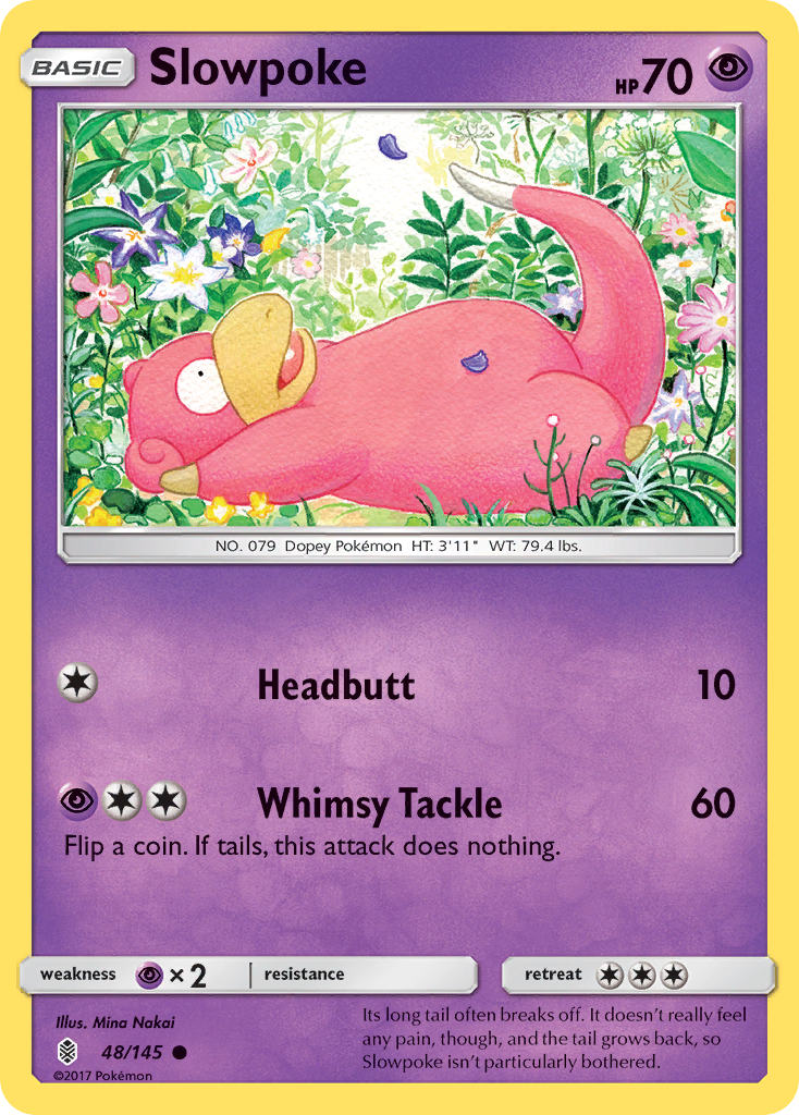 Slowpoke (48/145) [Sun & Moon: Guardians Rising] | Devastation Store