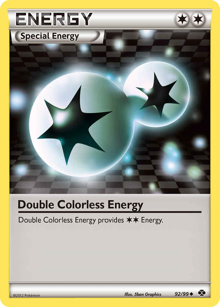 Double Colorless Energy (92/99) [Black & White: Next Destinies] | Devastation Store