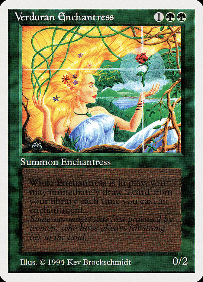 Verduran Enchantress [Summer Magic / Edgar] | Devastation Store