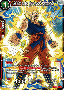 SS Son Goku, the Legend Personified [BT13-012] | Devastation Store