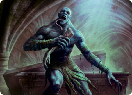 Ghoul Art Card [Dungeons & Dragons: Adventures in the Forgotten Realms Art Series] | Devastation Store