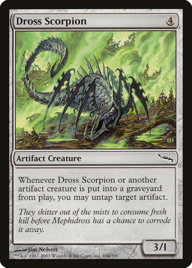 Dross Scorpion [Mirrodin] - Devastation Store | Devastation Store