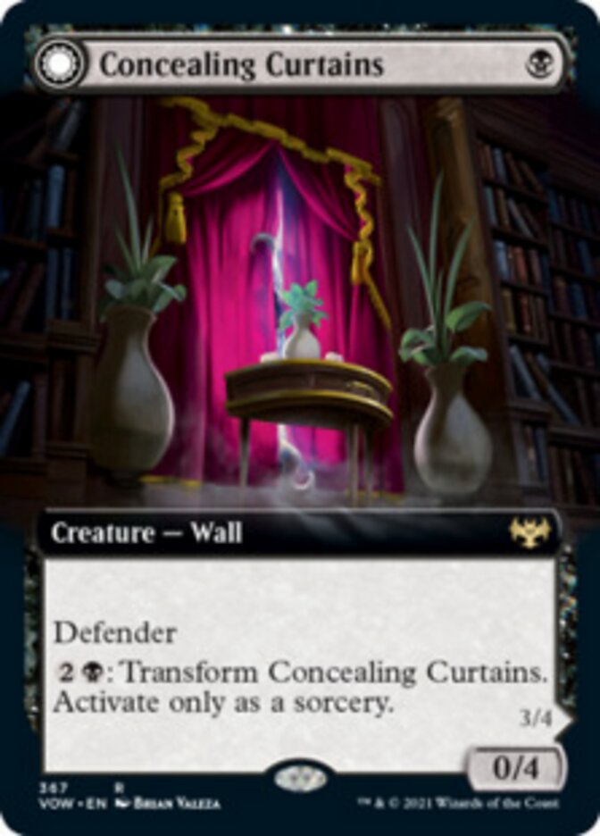 Concealing Curtains // Revealing Eye (Extended) [Innistrad: Crimson Vow] | Devastation Store