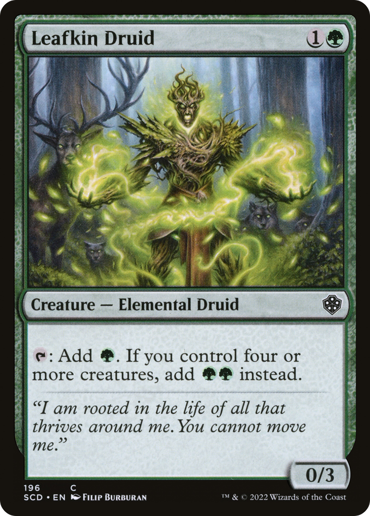 Leafkin Druid [Starter Commander Decks] | Devastation Store