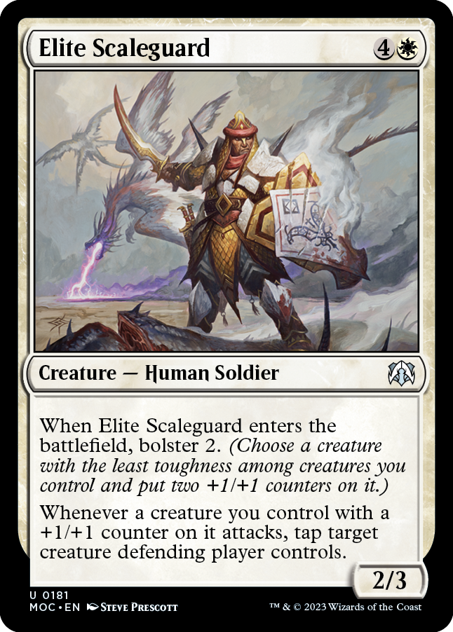Elite Scaleguard [March of the Machine Commander] | Devastation Store