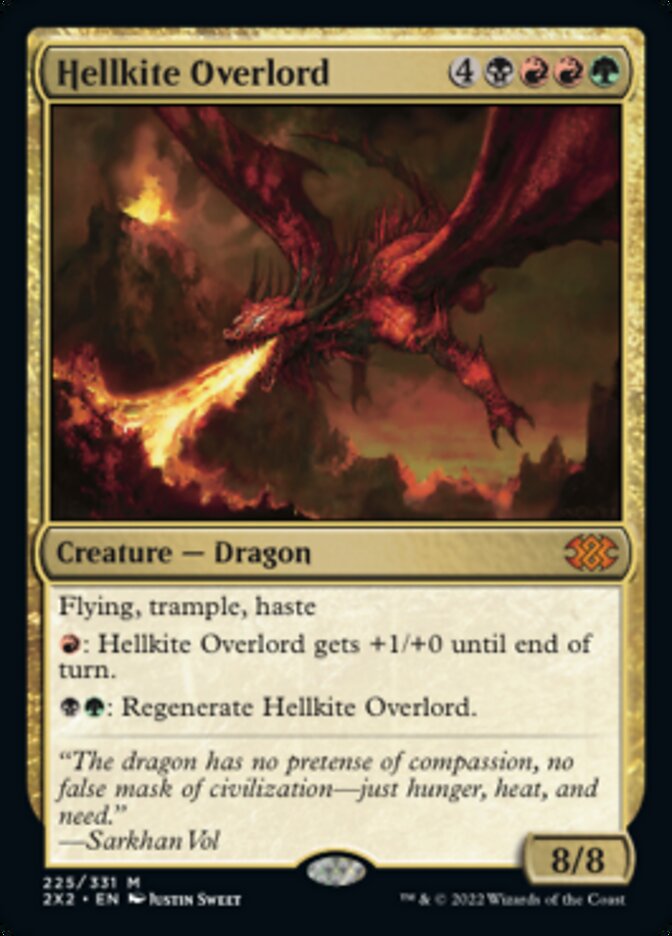 Hellkite Overlord [Double Masters 2022] | Devastation Store