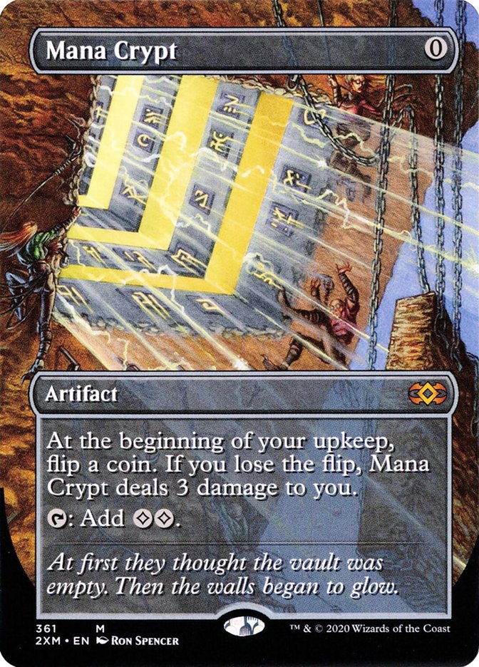 Mana Crypt (Toppers) [Double Masters Extended Art] | Devastation Store