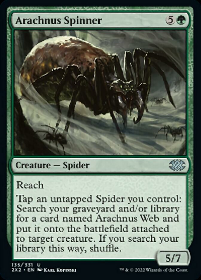 Arachnus Spinner [Double Masters 2022] | Devastation Store